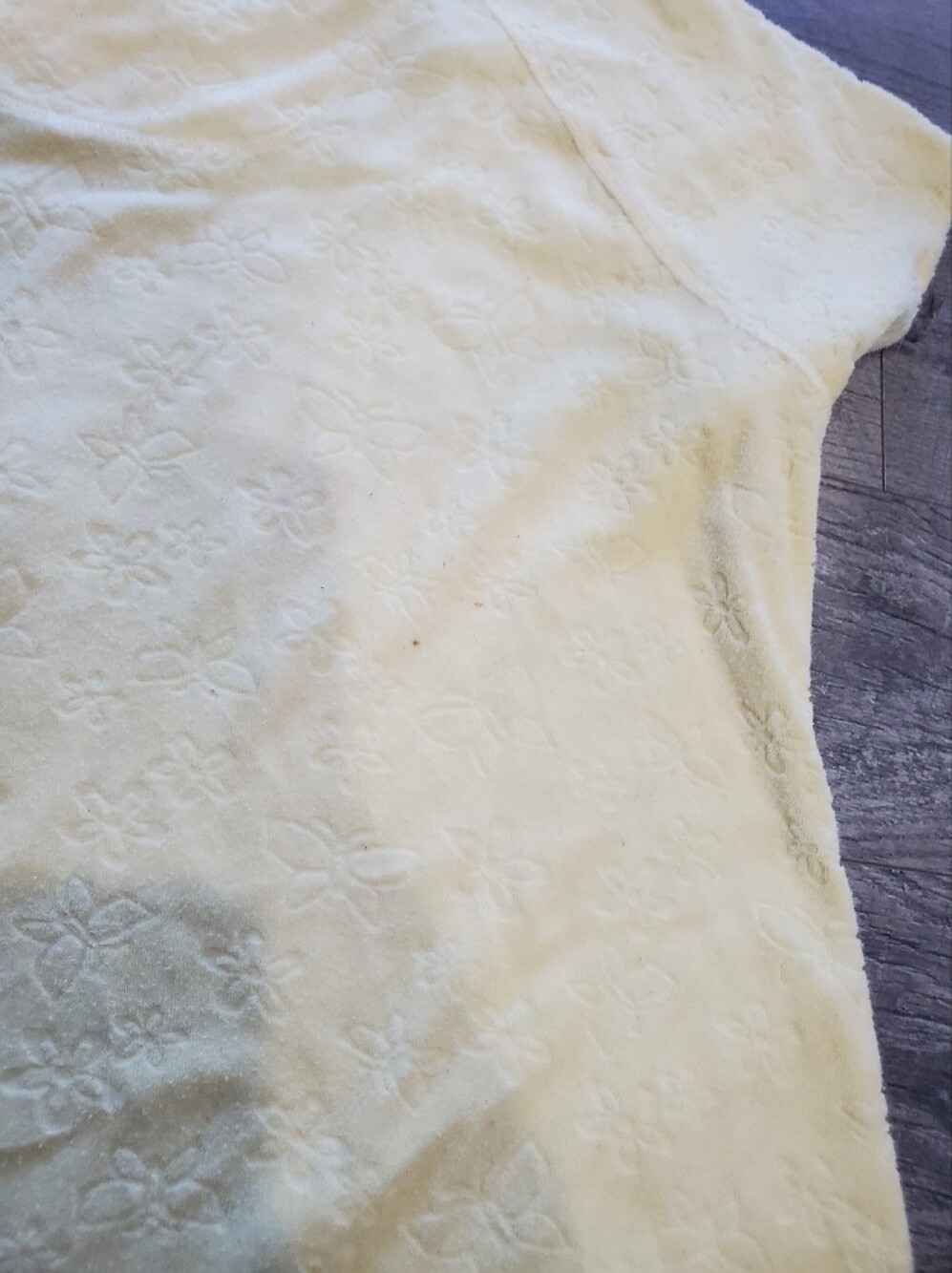 Yellow Delicates Spa Zip Up Robe - Picture 6 of 6